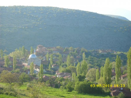çalkara köyümüzün kuş bakışı